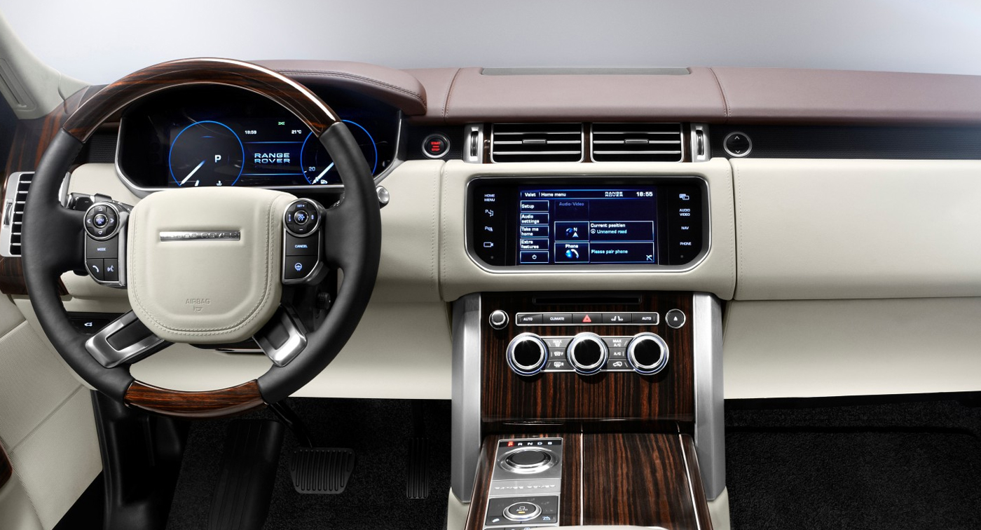 Opgradering af Range Rover Vogue-hovedenhed (2013–2017, L405) til 2023-modellen med 13,3" skærm 0002