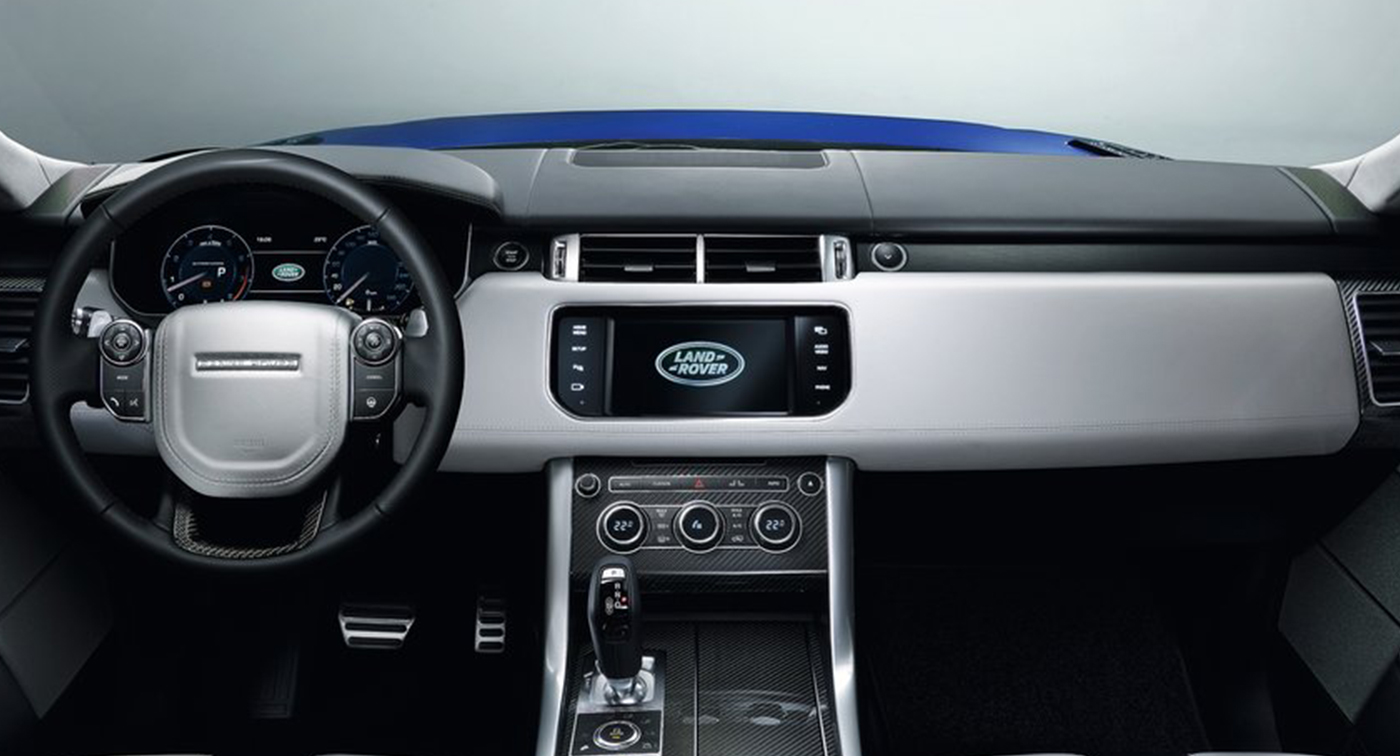 Land Rover Sport bilstereo 13,3" L494 2013–2017 Opgradering 9 01 8