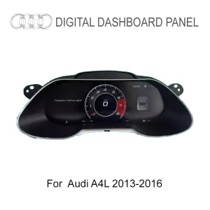 Audi A4L 12,3" digitalt instrumentpanel med CarPlay-opgradering