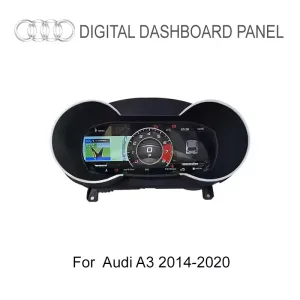 12,3 tommer digital instrumentklynge til Audi A3 2014-2020