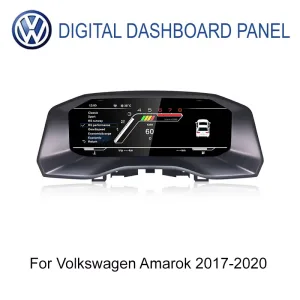Volkswagen Amarok Digital Instrument Cluster 2017-2020 set forfra 12,3 tommer IPS LCD