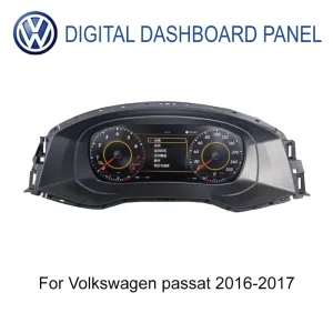 Volkswagen Passat Digital Instrument Cluster 2016 2017 12,3 tommer IPS LCD set forfra