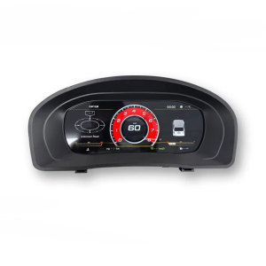Volkswagen Caddy 2003-2009 9-tommer digital instrumentklynge hovedvisning