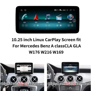 Mercedes-Benz NGT4.5 Android-navigationsenhed til W169, W204 og W246, 2012–2014