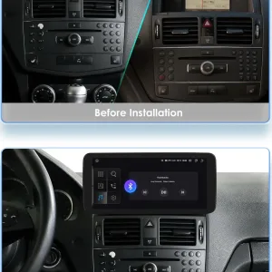 Mercedes NTG5.0 Android-hovedenhed til W205 W176 W212 2015-2018