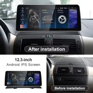 BMW X3 E83 CIC CCC Android-hovedenhed