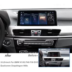 BMW X1 Android-hovedenhed 2009-2015 | CarPlay-stereo