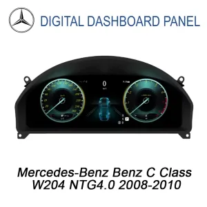 Mercedes C-klasse W204 digital måleklynge 2008-2010 | 12,3″