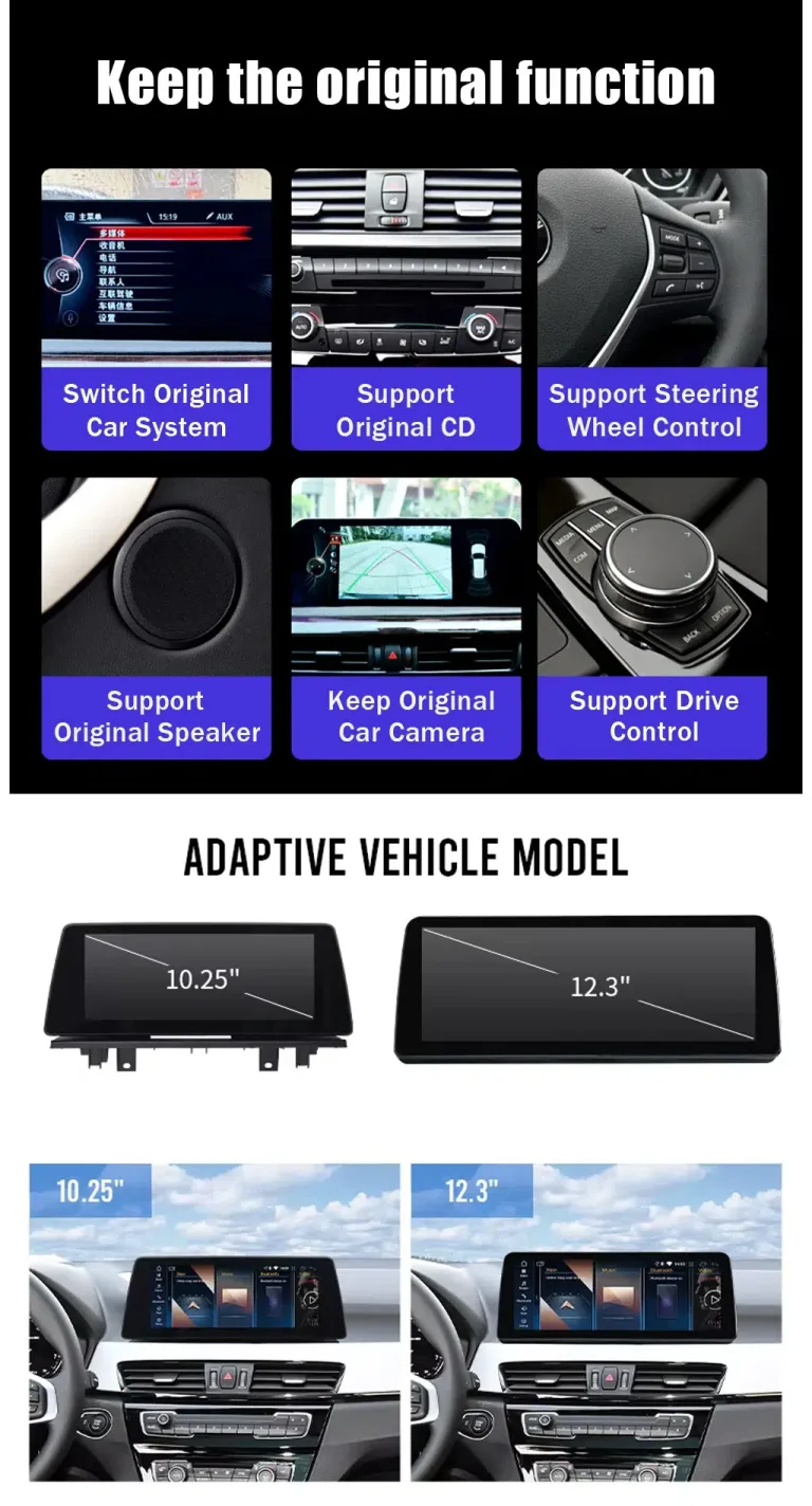 BMW F30 NBT EVO Android Unit