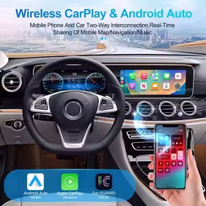 Mercedes E Digital Dash W213 2017–2019 E200/E300 Cluster & Android Head Unit 3 Mercedes-Benz W213 Android-hovedenhed