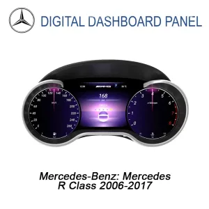 Mercedes R-Klasse digital klynge 2006-2017 | 12,5″ CarPlay DSP