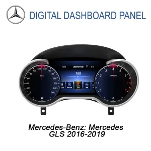Mercedes GLS Digital Cluster 2016-2019 | 12,3″ CarPlay