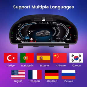 BMW F30 Digital Instrument Cluster for 3 Series 2013–2020 NBT/EVO 5 BMW 3-serie digitalt instrumentbræt 2013-2020 | 12,3-tommer OEM LCD