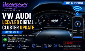 Opdatering af VW og Audis digitale LCD/LED-instrumentpanel
