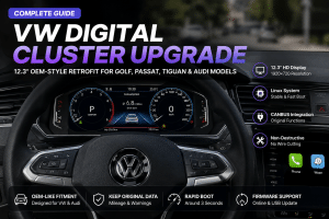 Vejledning til opgradering af VW Digital Cluster