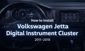 Sådan installerer du en Volkswagen Jetta Digital Instrument Cluster