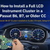 Passat B6 B7 Cluster Installationsvejledning | Montering, opsætning og reparation