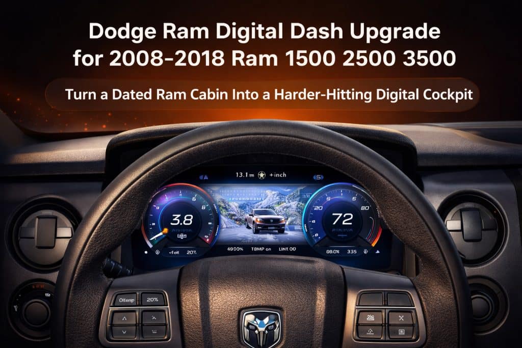 Opgradering af Dodge Ram Digital Dash
