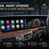 Mercedes S-klasse Android-hovedenhed til W221 og W222: Montering i OEM-stil og bevarelse af fabriksfunktioner