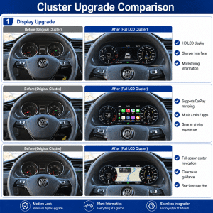 VW Tiguan 2017–2022 digital klynge