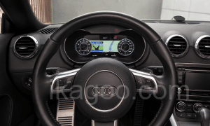 Audi TT 8J digitalt instrumentklynge installations slutresultat