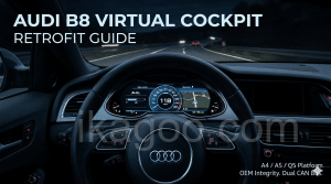 Installation af Audi Q5 8R Virtual Cockpit